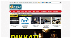 Desktop Screenshot of karliovahaber.com