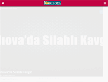 Tablet Screenshot of karliovahaber.com